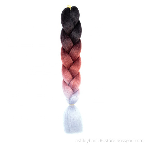 Julianna jumbo crochet hair braid 24inch 100gram cheap braid hair wholesale for afro salon Jumbo Braid